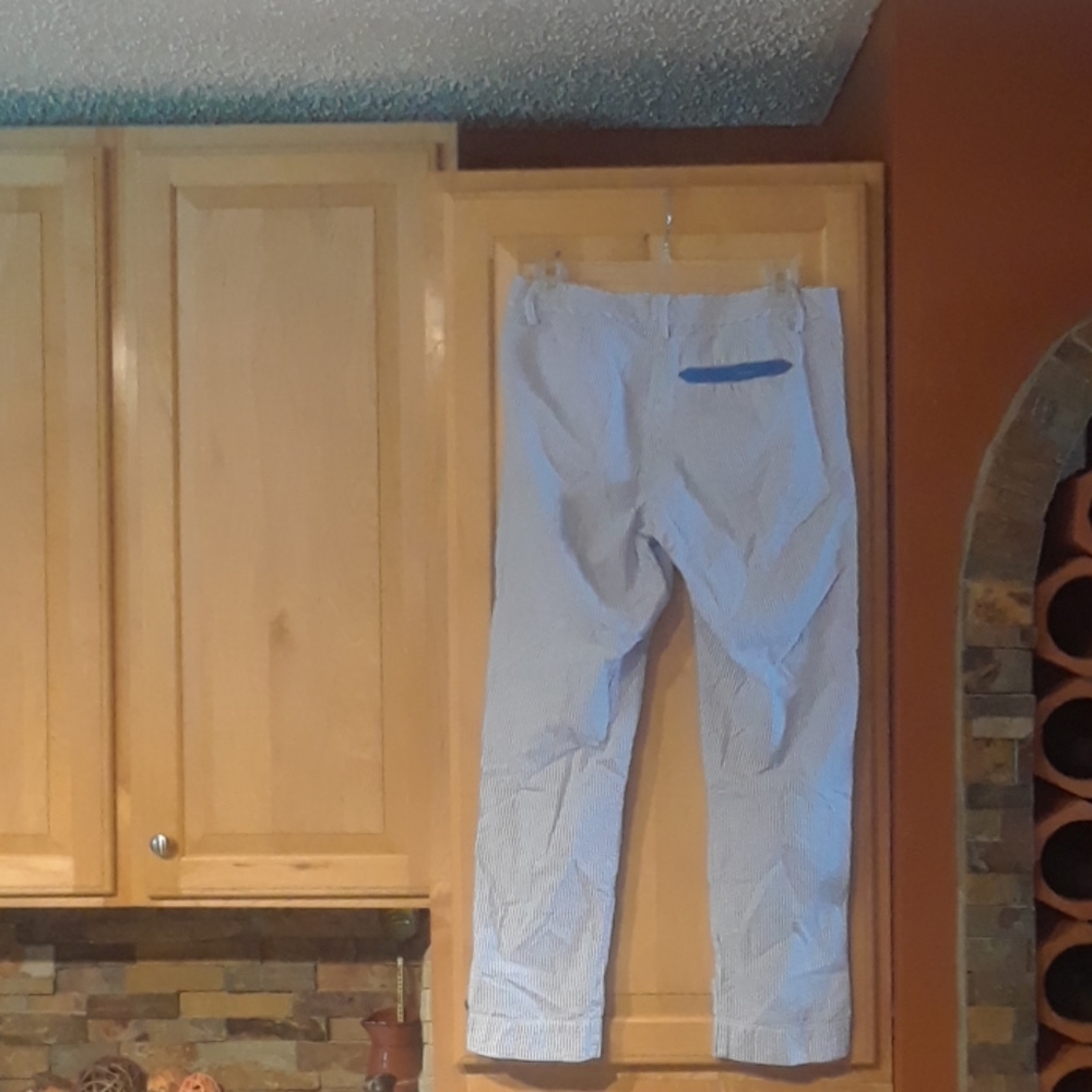 Lilly Pulitzer Mitzie Seersucker Ankle Pants - Picture 2 of 4